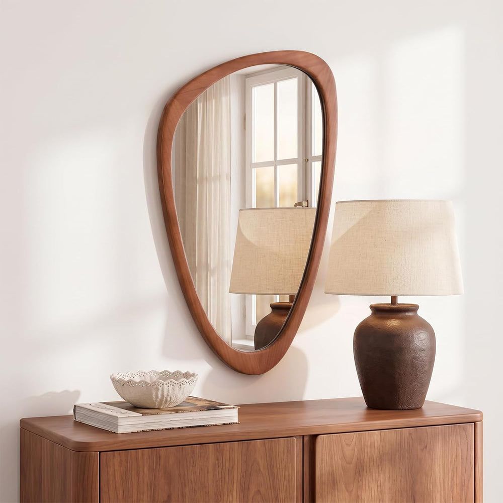 WallBeyond Asymmetrical Mirror, Irregular Wall Mirror, Wall Mirrors Decorativ...