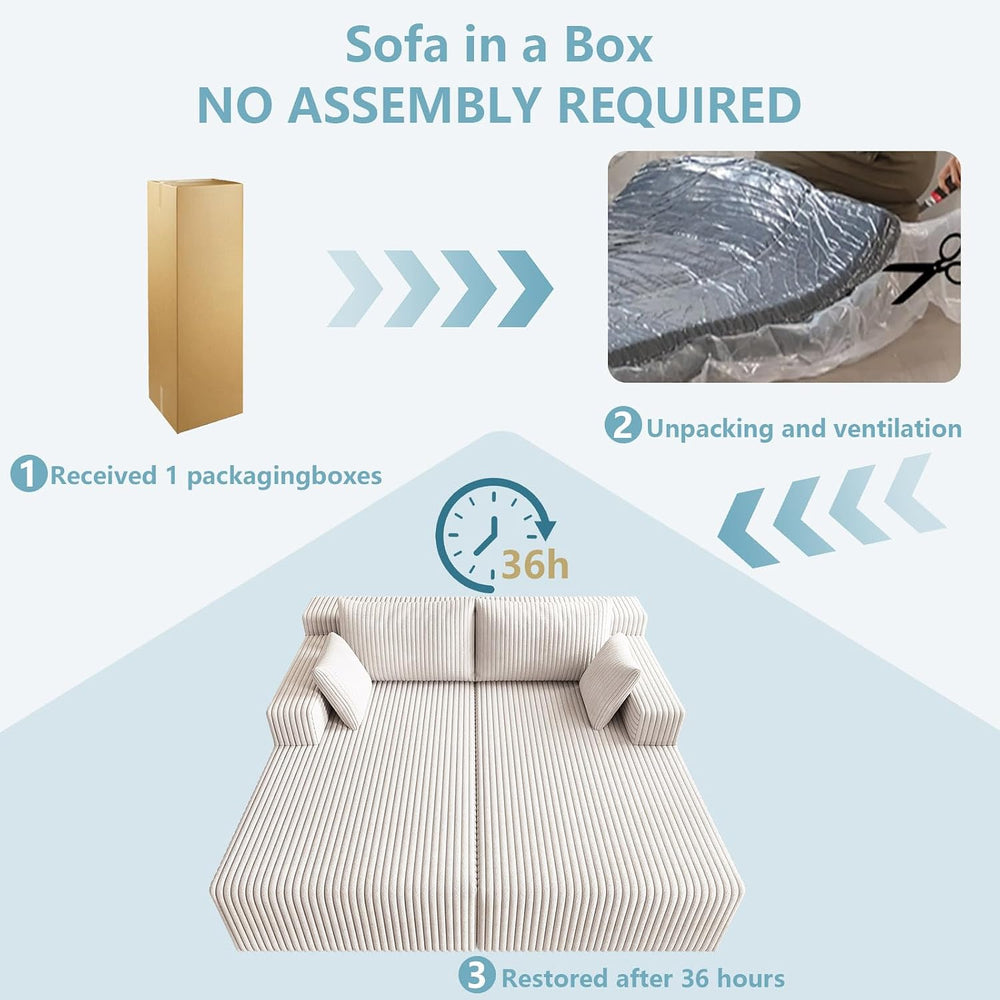 71"Oversized Chaise Lounge Chair,Sectional Double Lounge Chaise with Pil...