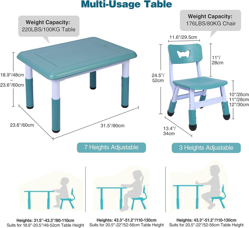 RedSwing Multi Activity Table, Blue