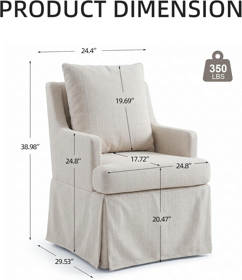 UVV Upholstered Dining Chairs Set of 2, Modern Kitchen Chair Dining Room Chai...