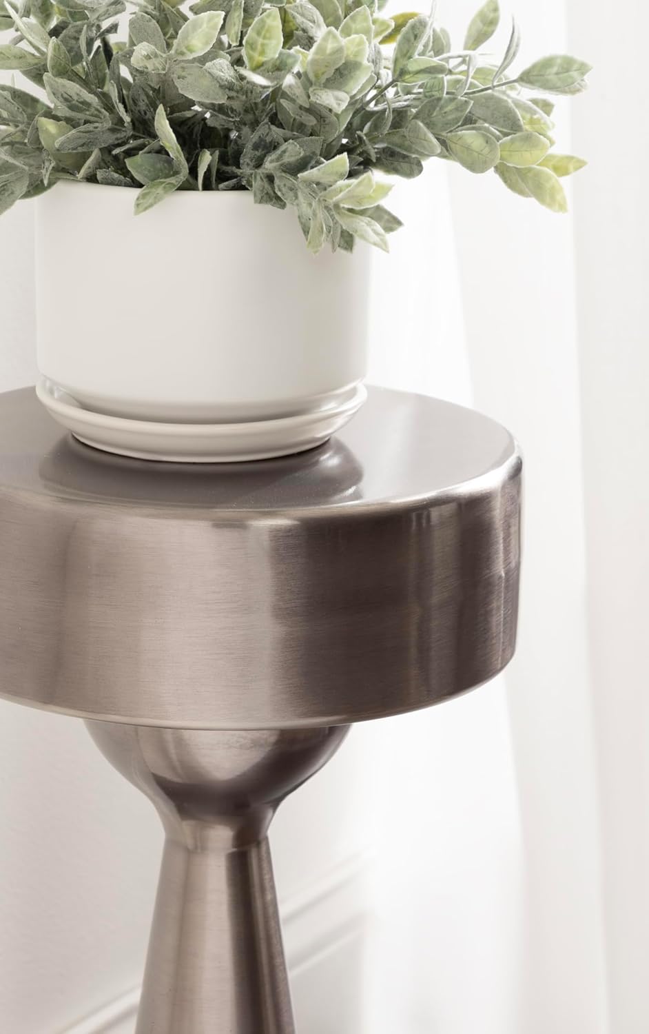 Kate and Laurel Solbrett Modern Sophisticated Metal Drink Table, 10 x 10 x 22...