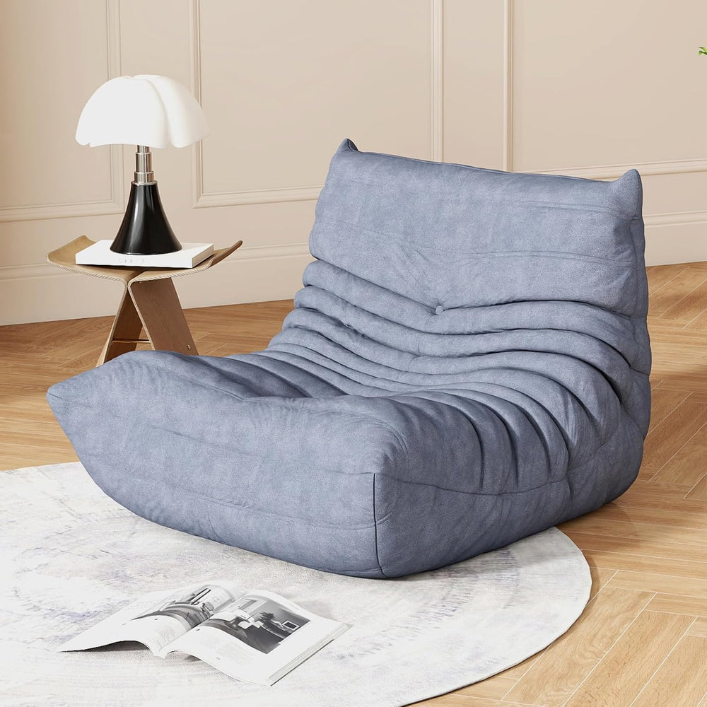 Bean Bag Chair for Adults, Memory Foam Bean Bag Sofa with Waterproof Fabric |...
