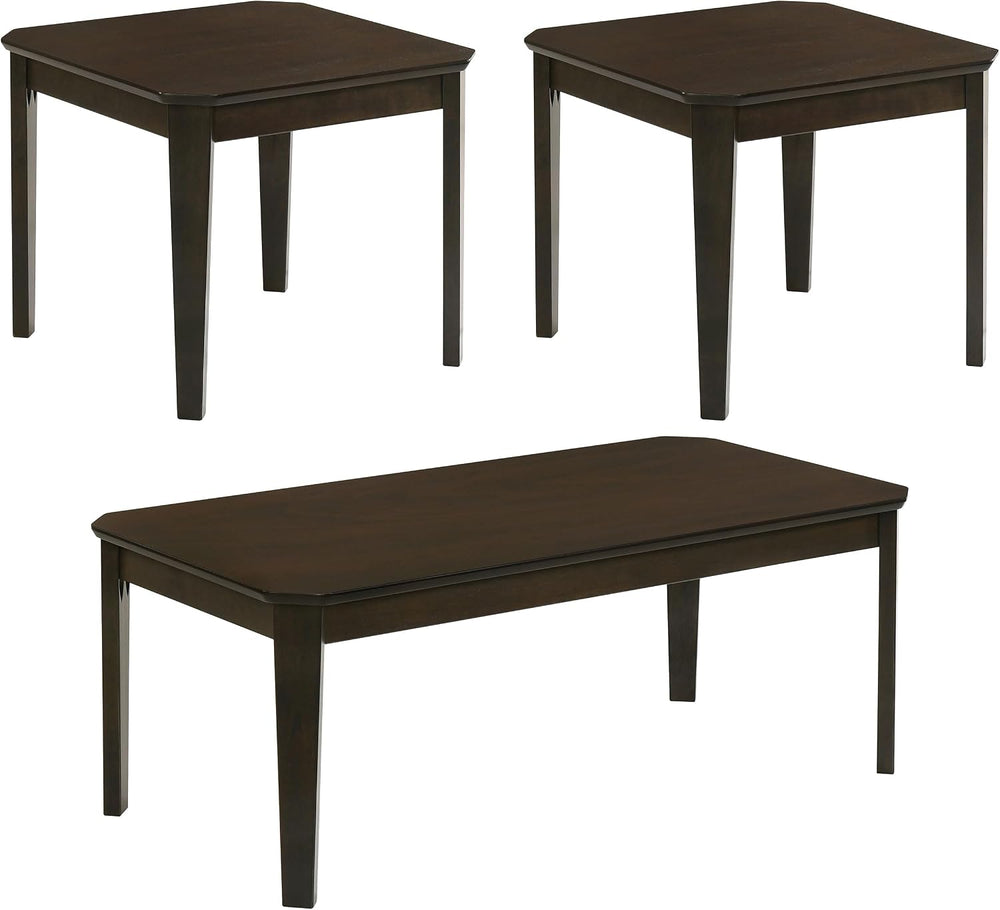 Coaster Home Furnishings - Amaro - Engineered Wood - 3-Piece Coffee and End T...