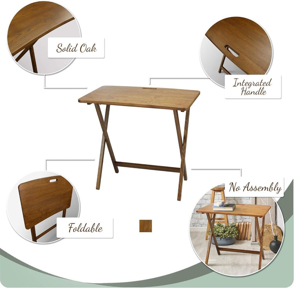 Presto Products Company American Trails Arizona Folding Table with Solid Red ...