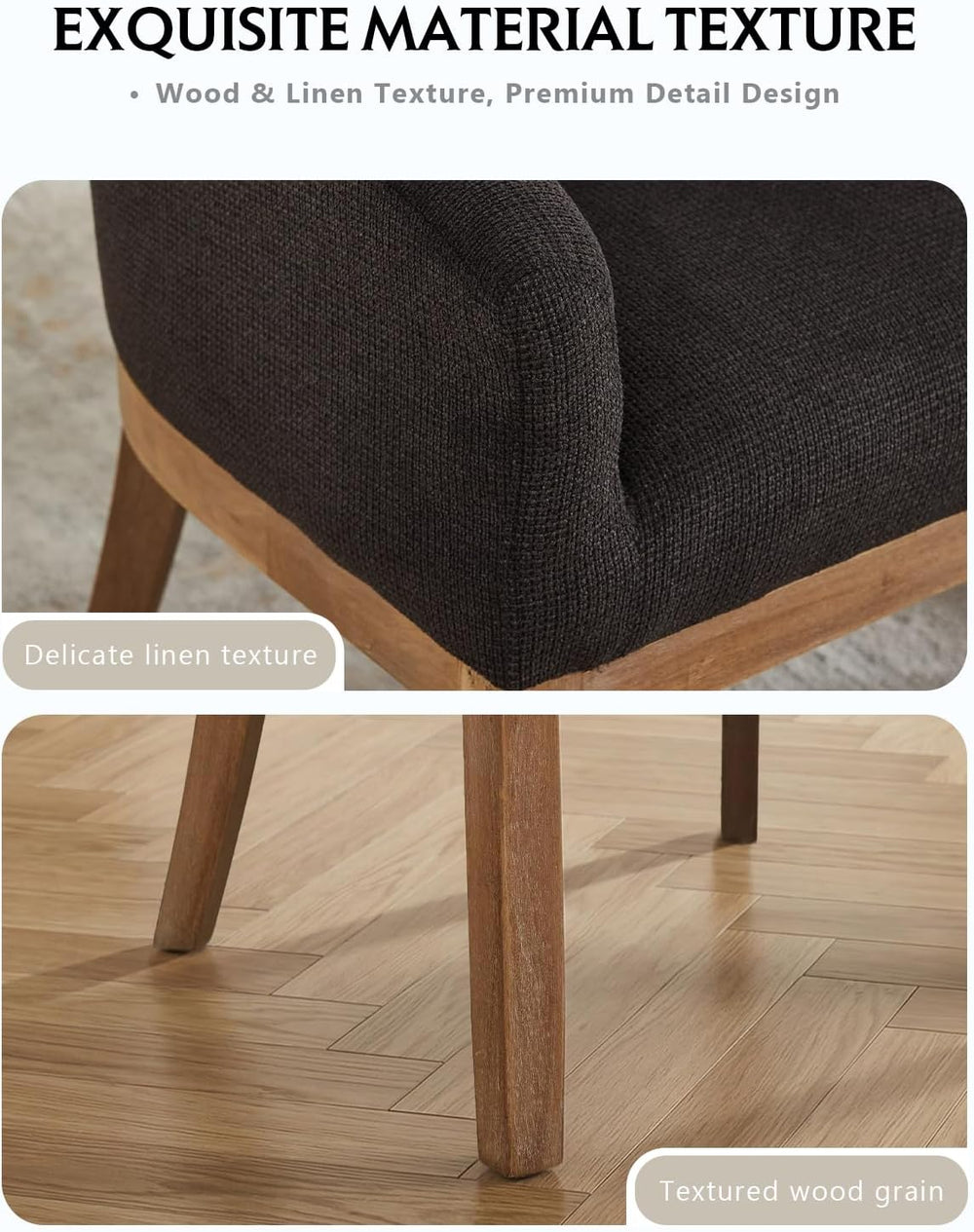 3 Piece Round Dining Table and Chairs Set for 2