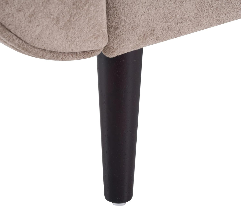 Christopher Knight Home Willer Velvet Upholstered Chaise Lounge Chair Indoor,...