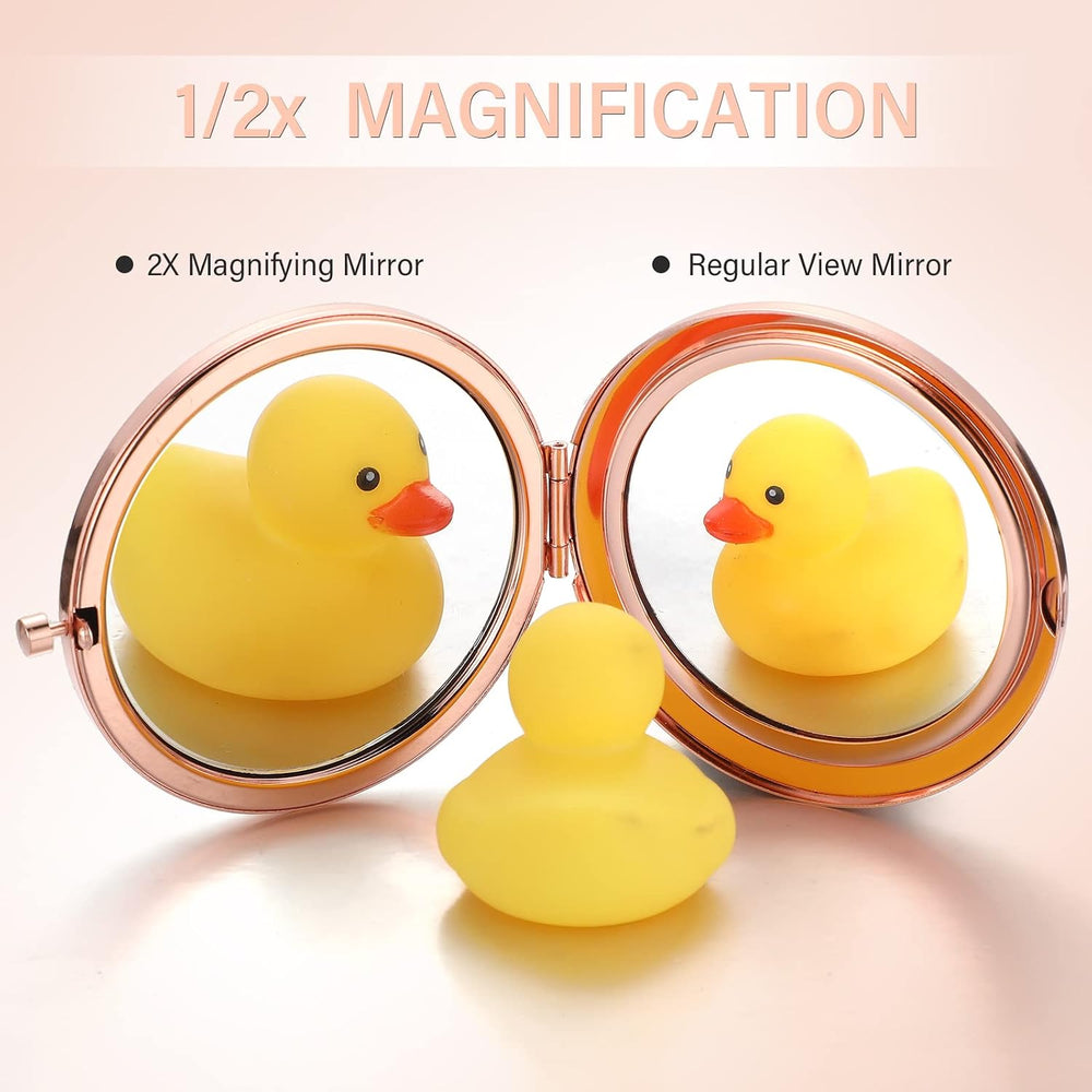 Roowest 12 Pcs Inspirational Compact Mirror Bulk for Mom Women Gifts Double S...