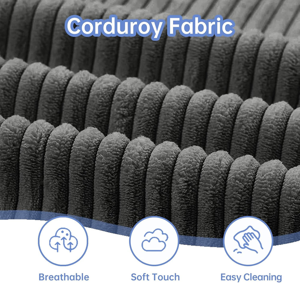 Sectional Cloud Couches, Folding Sofa Bed with Pillow, Futon Floor Couch