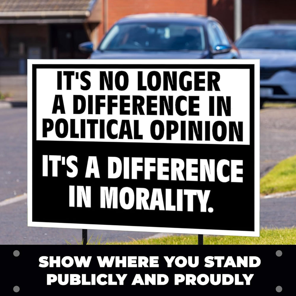 POLITICAL OPINION DIFFERENCE MORALITY - Double Sided Difference In Morality Y...