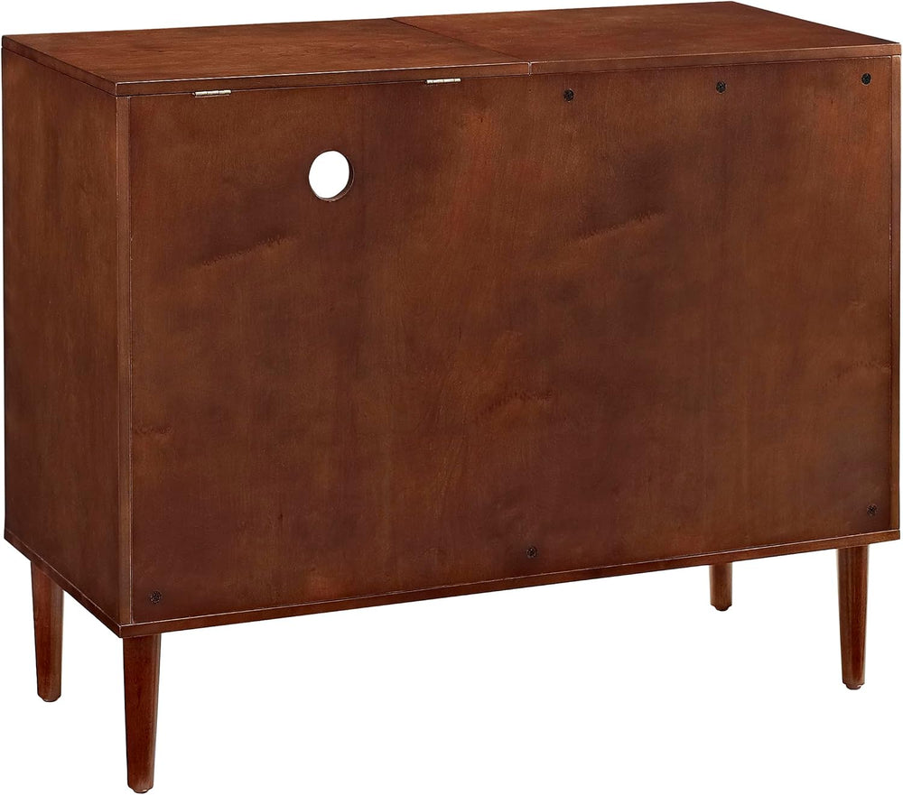 Crosley Furniture Everett Record Player Stand, Vinyl Storage