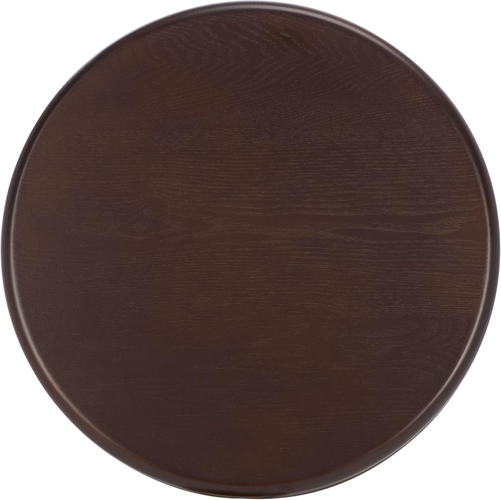SAFAVIEH Home Collection – Ohana Dark Brown Accent Table, Sculptural Round Si...