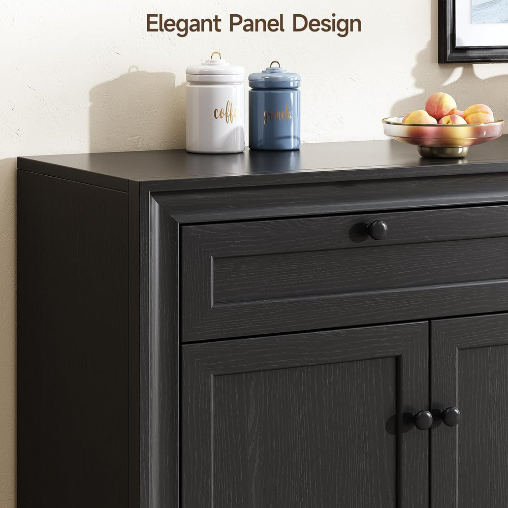 ONBRILL 48 Inches Sideboard Buffet Cabinet with Storage, Farmhouse Sideboard ...