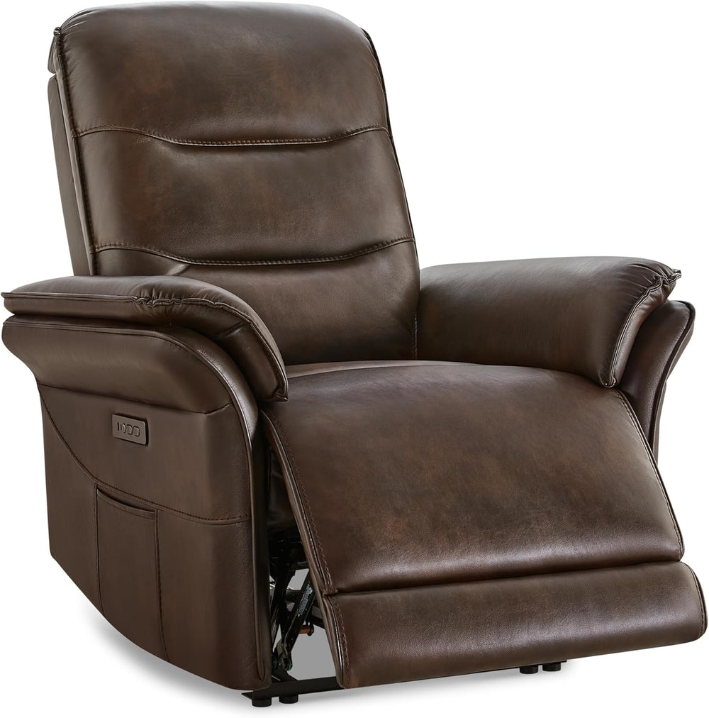 KISLOT Dual Motor Power Recliner Chair,Zero Gravity USB & Type-C, Espresso
