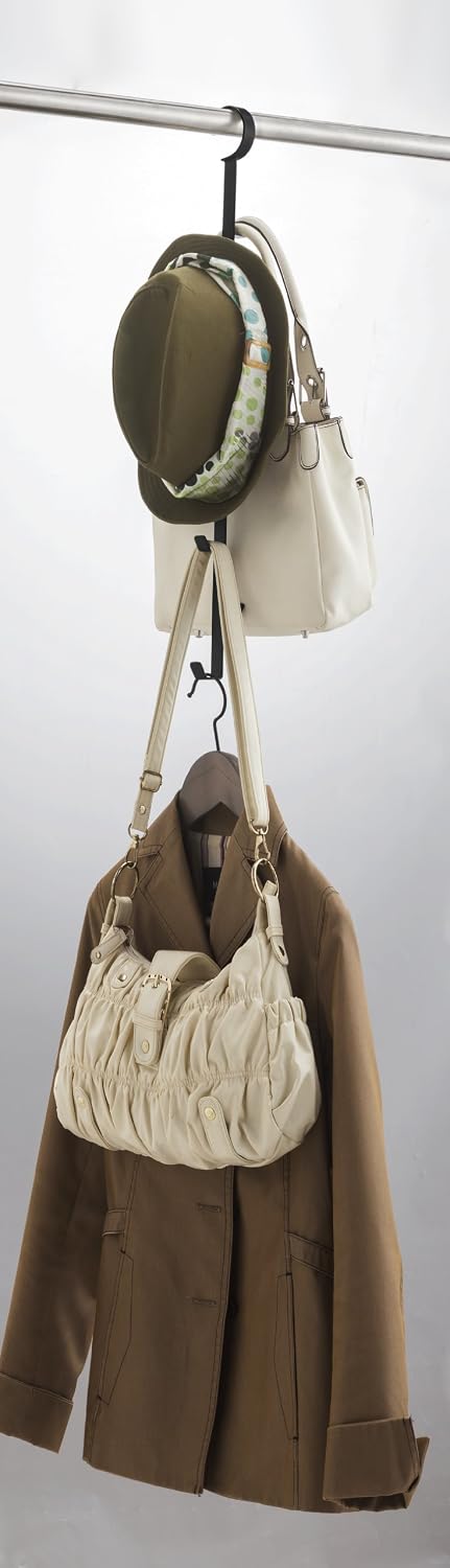 YAMAZAKI Home Smart Closet Organizer Hanger – Clothes & Accessories Stora...
