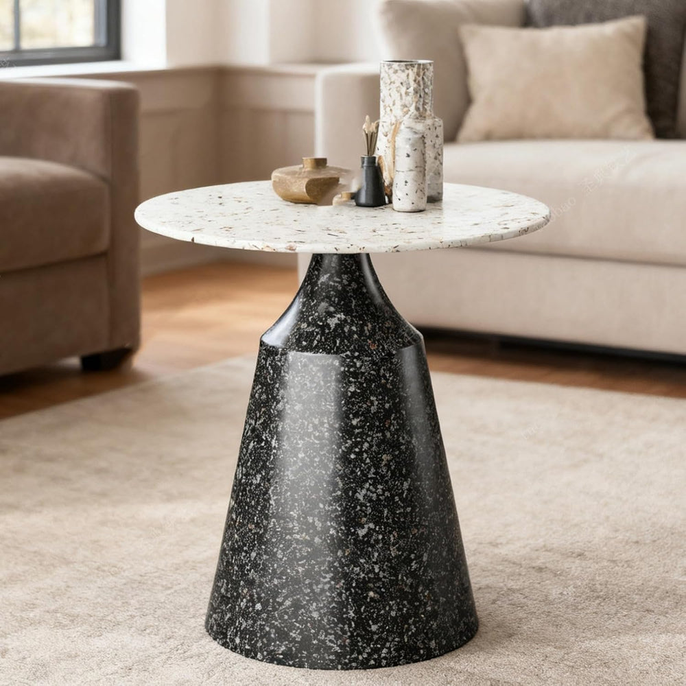 Bedside Table, Living Room Side Table or Corner Table, Small Balcony Table, S...