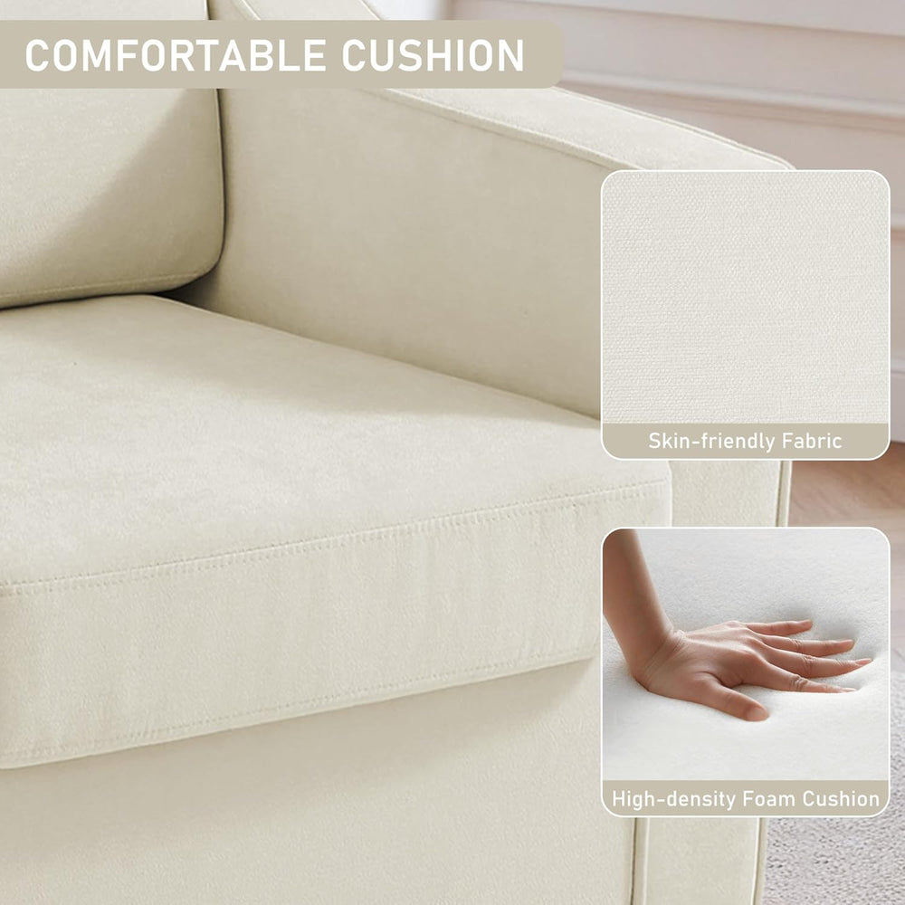Swivel Accent Chair, Comfy Chenille Swivel Chair with Deep Seat, Upholstered ...