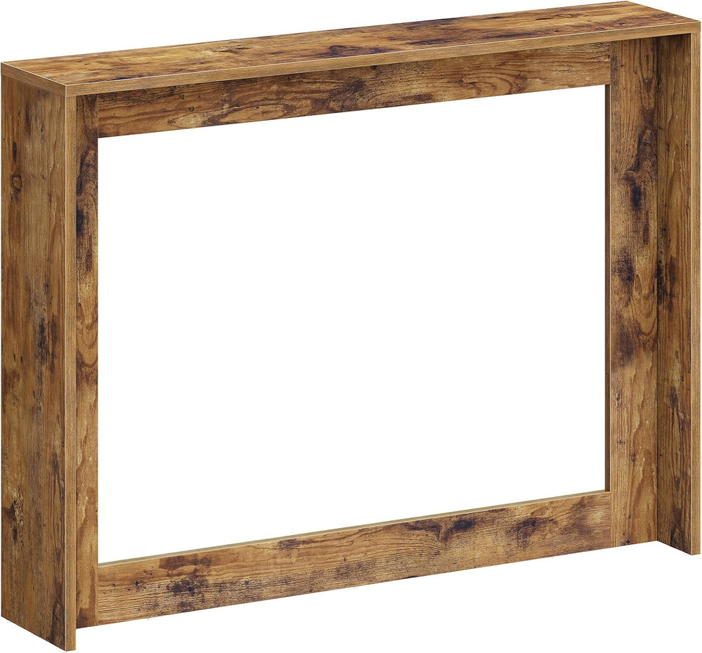 YATINEY Narrow Console Table, 39.4'' Small Farmhouse Entryway Table, ...