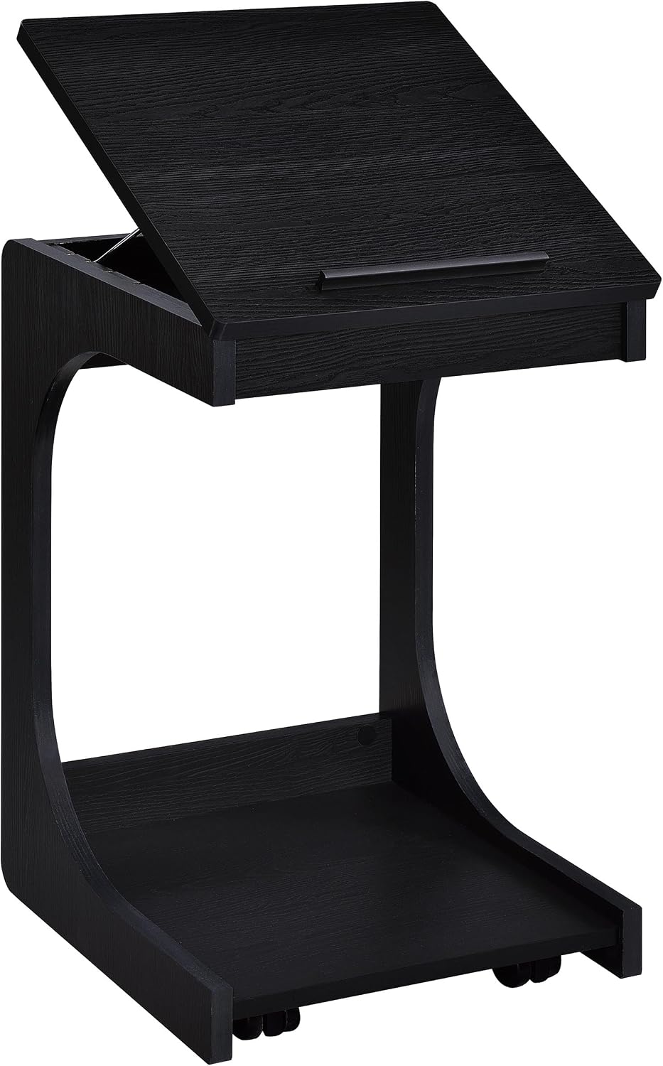 Coaster Home Furnishings - Ralston - Wood - C-Shaped Lift-Top Side Table with...
