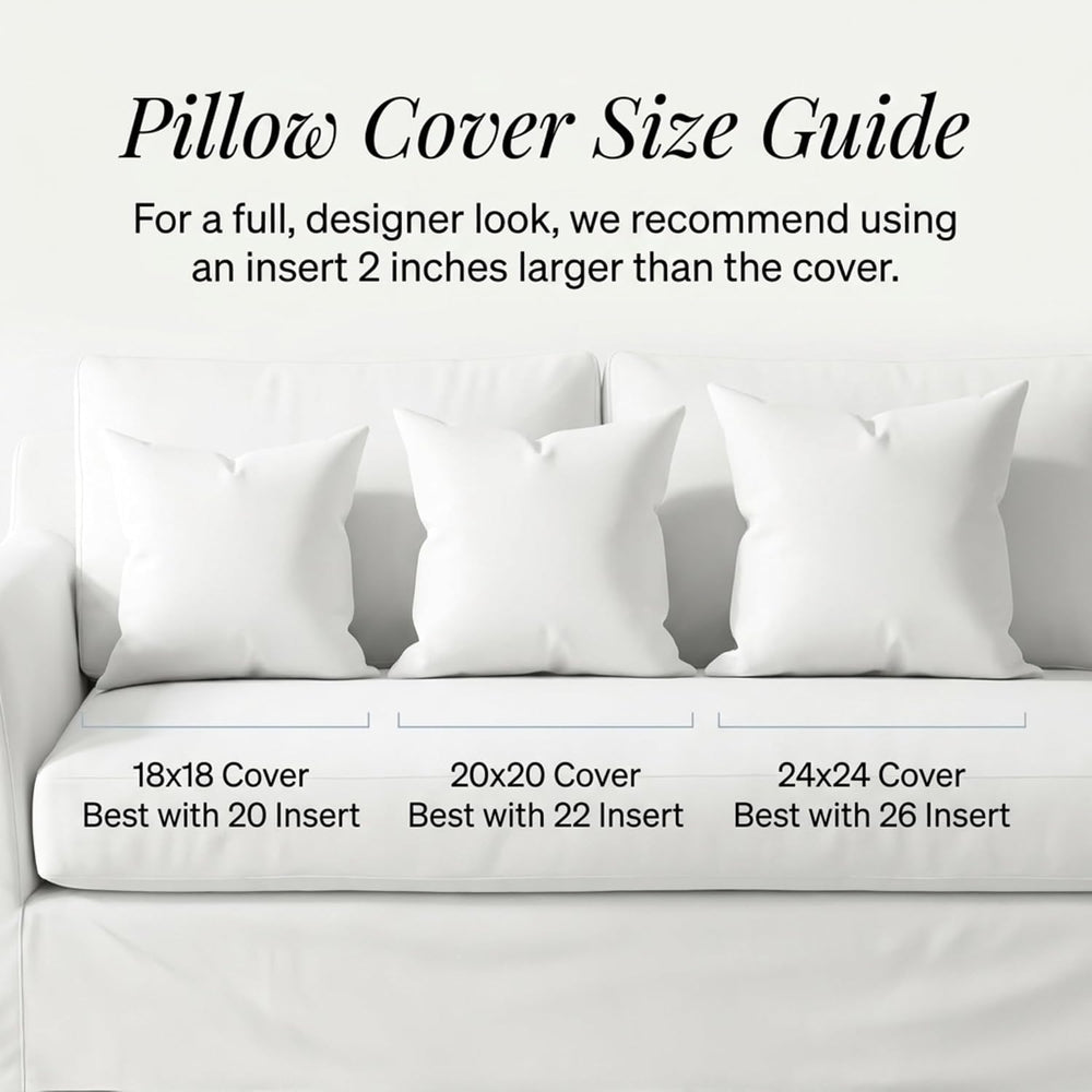 Jillien Harbor “The Mary” Blue and White Decorative Throw Pillow Cover – Flor...