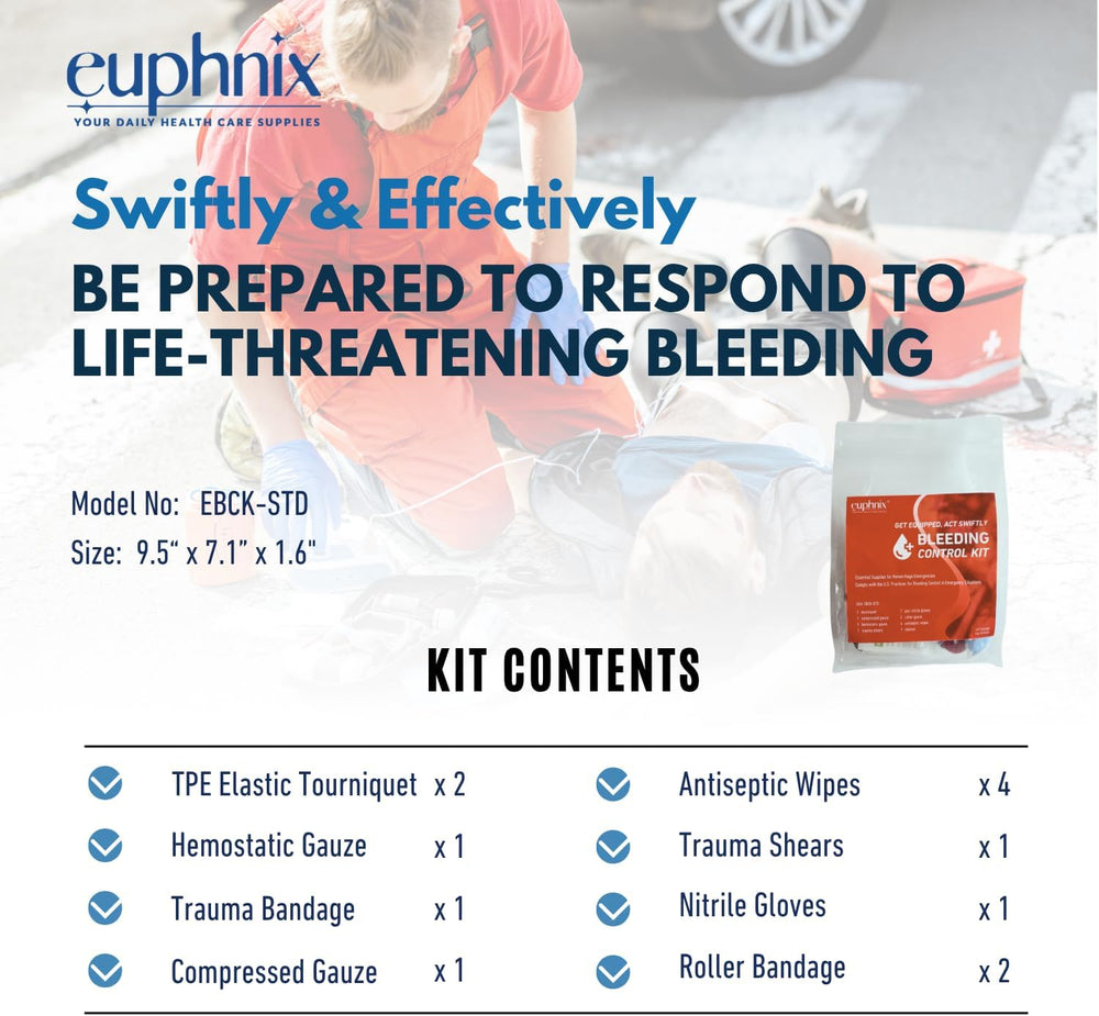 Bleeding Control Kit - Standard Pack 13 Pcs