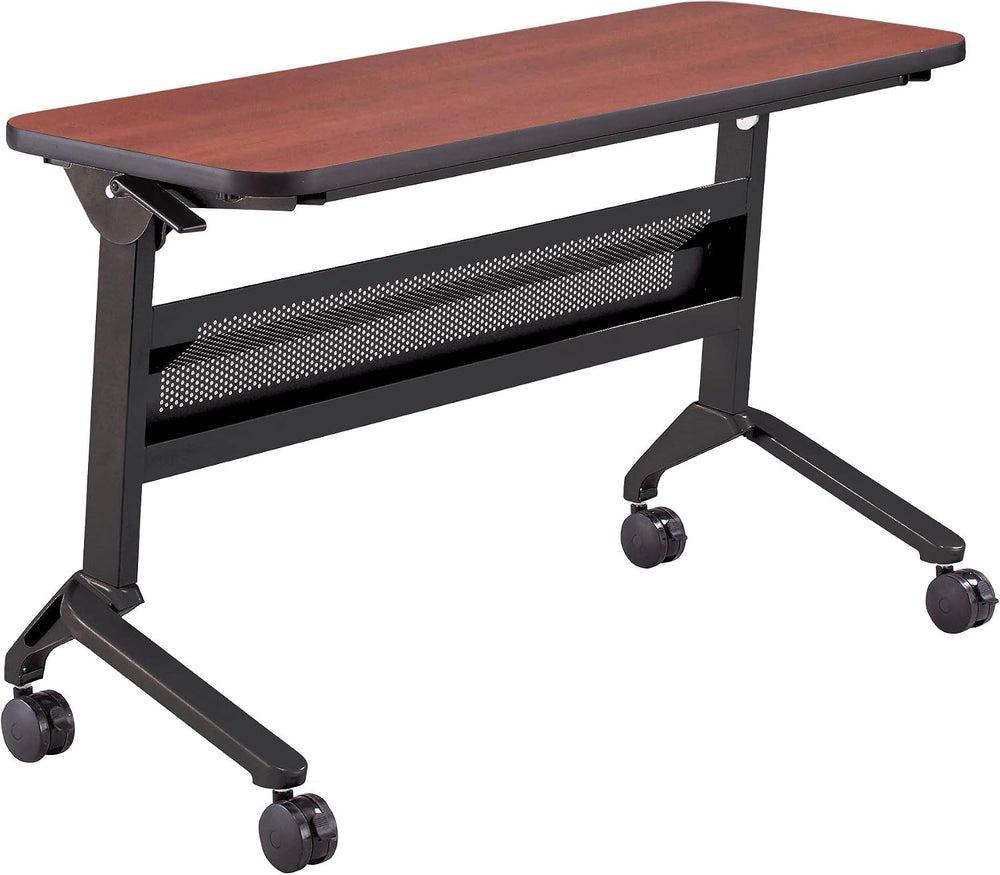 Safco Products Flip-N-Go Training Table, Biltmore Cherry