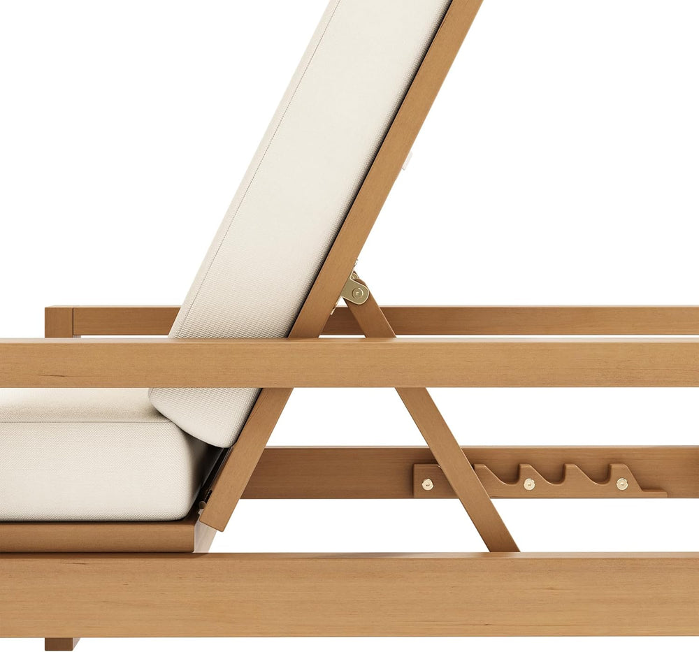 Think 30Lounge Chair Set of 2, Patio Sun Tanning Chair, Outdoor Chaise Lounge...