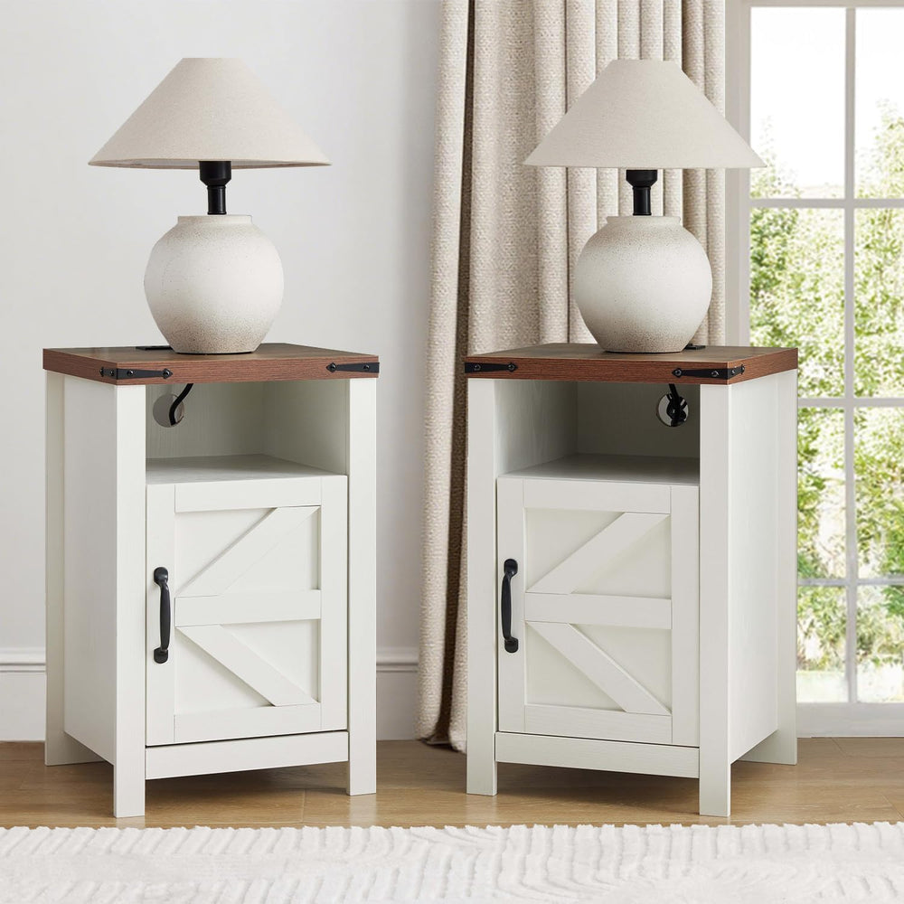 4-Piece Home Furniture Set Includes Coffee Table, Entryway Cabinet & Two ...
