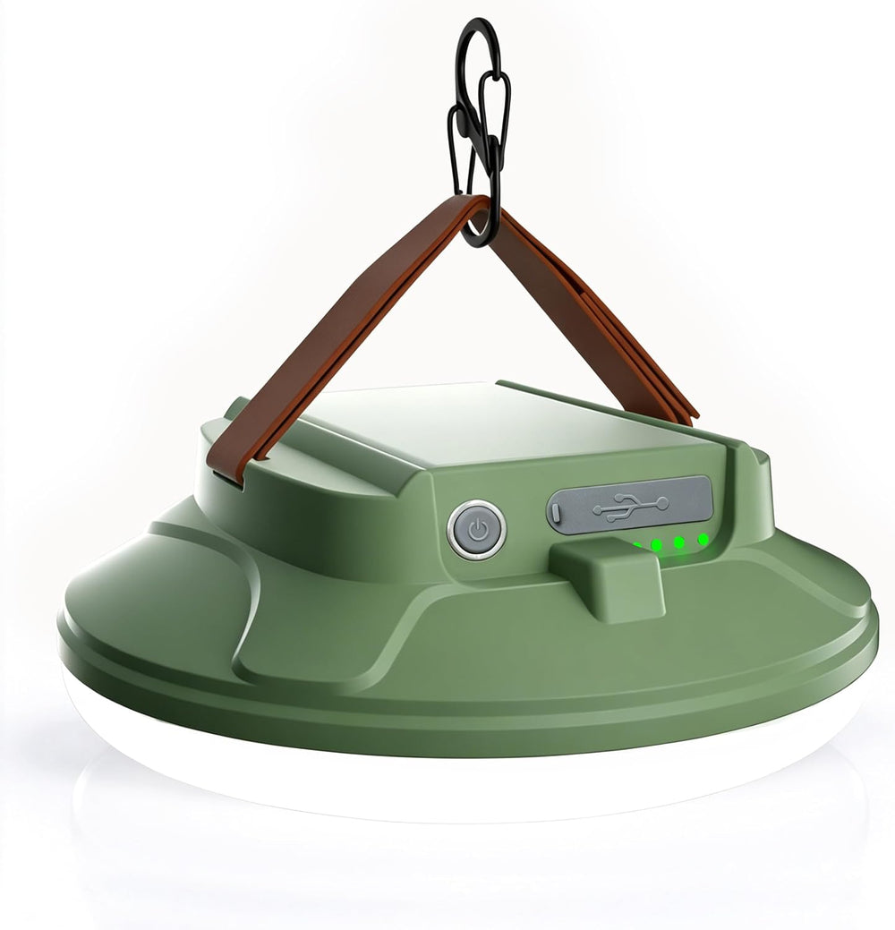 LED Camping Lantern Rechargeable 12000mAh, USB Charging & 4 Modes, Portab...