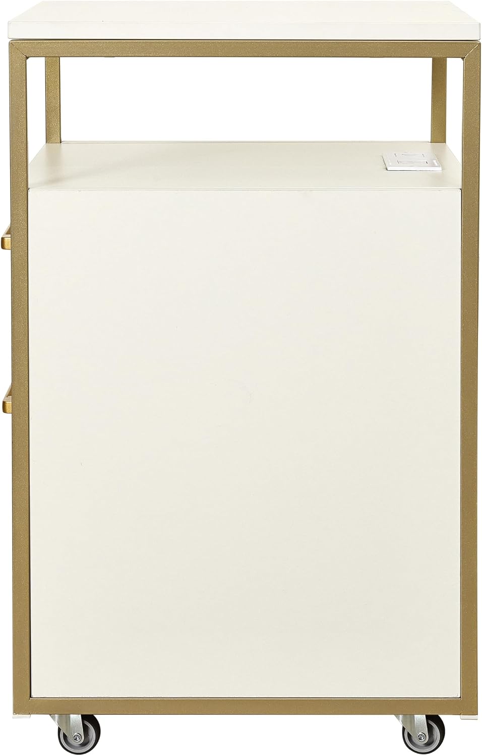 Techni Mobili 2‑Drawer Rolling File Cabinet with Lock, USB & Power Outlet...