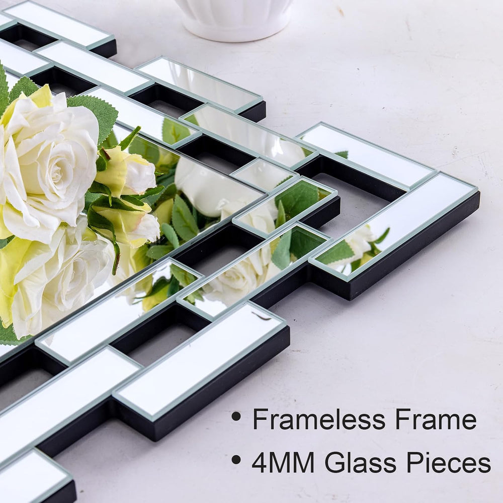 Chende Decorative Mirrors for Wall, 40''X28'' Large Bathroom ...