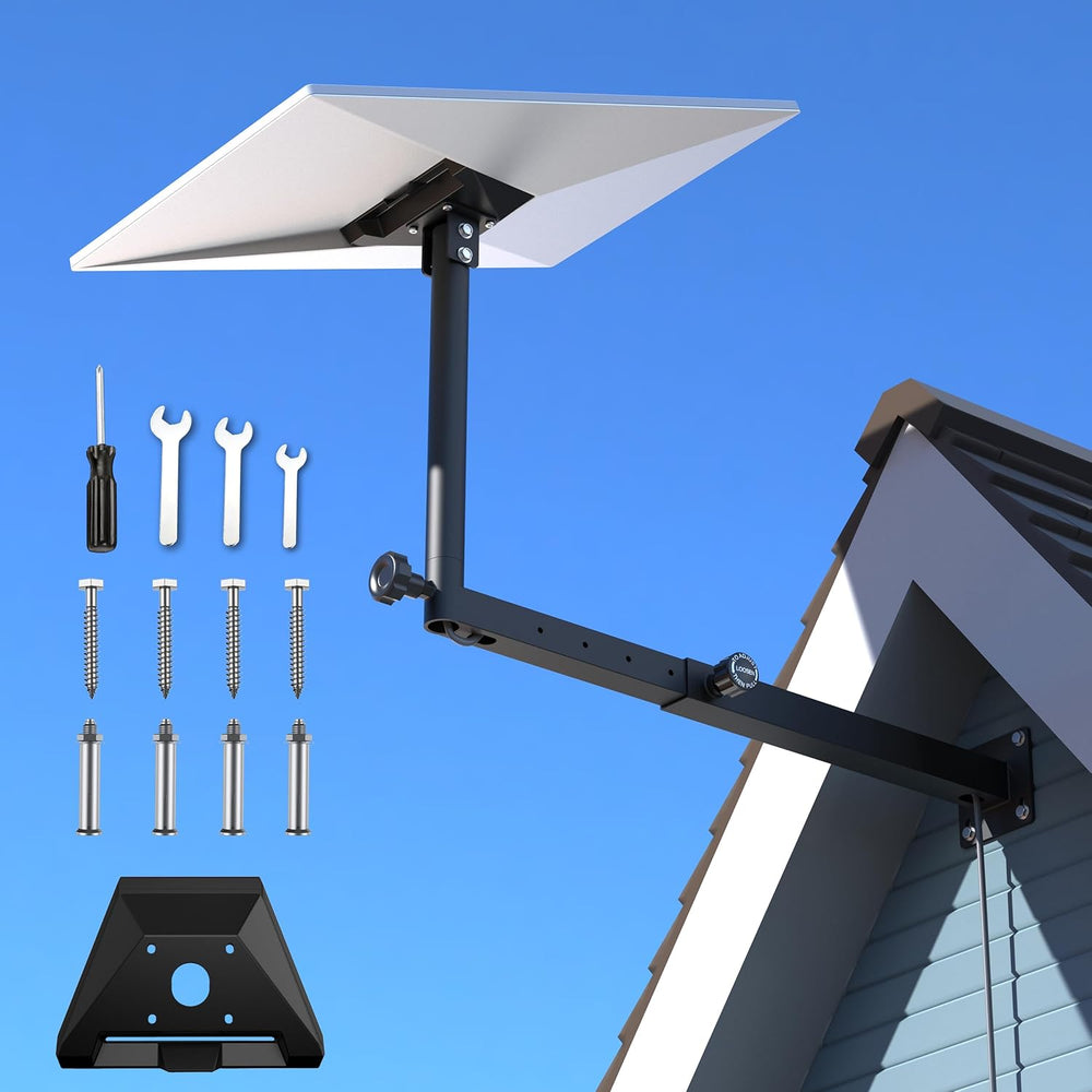 Adjustable Starlink Gen 3 Mount, Starlink Pole Mount with Starlink Gen 3 Pipe...