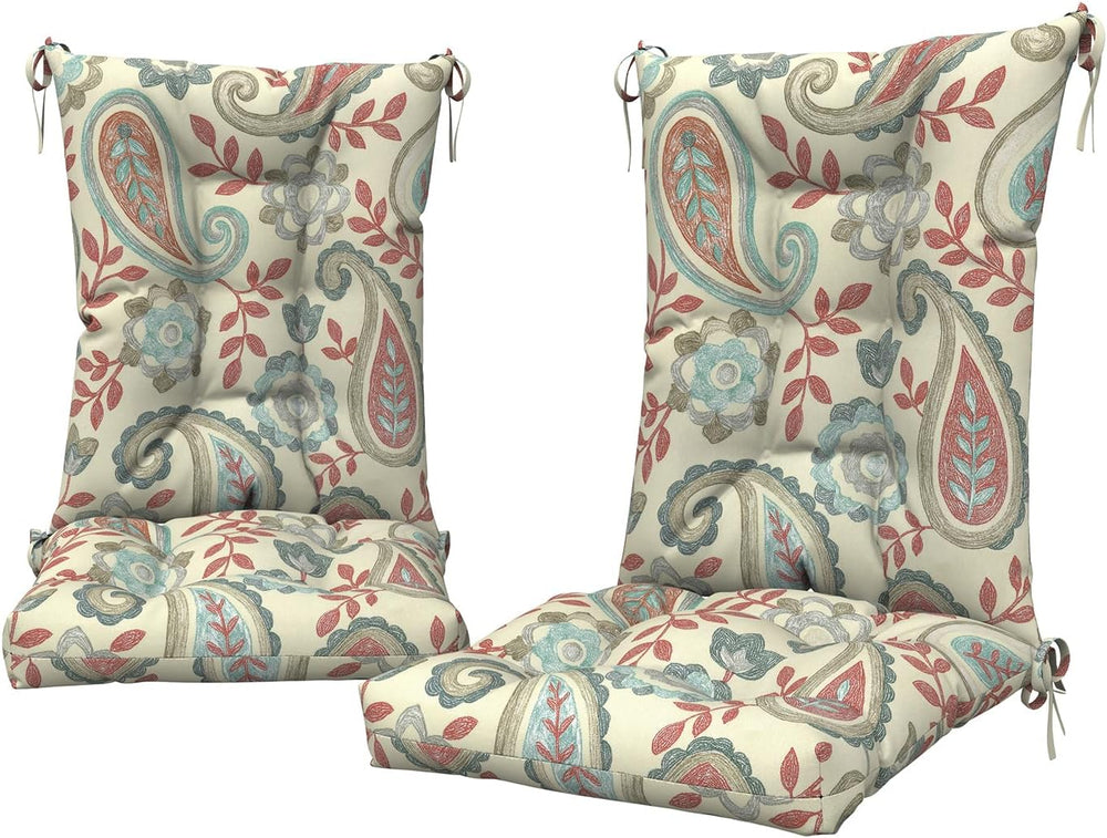 DYTXIII Set of 2 Rocking Chair Cushions for Outdoor/Indoor Use,Water Resistan...