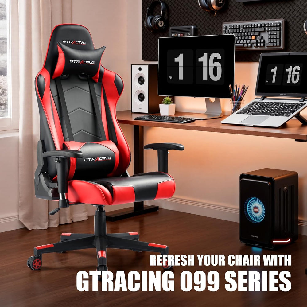 GTRACING Gaming Chair Racing Office Computer Ergonomic Video Game Chair Backr...