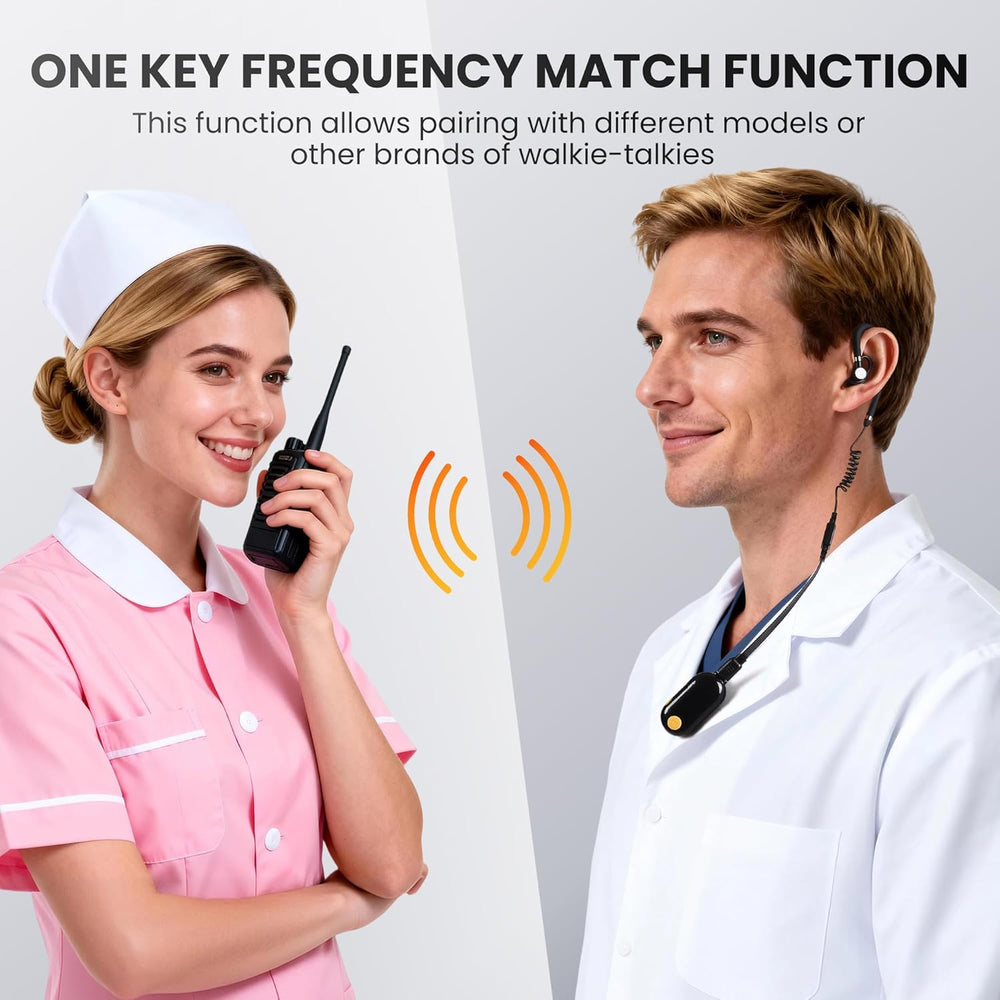 Super Mini Walkie Talkies, Two-Way Radios, 3 Pack