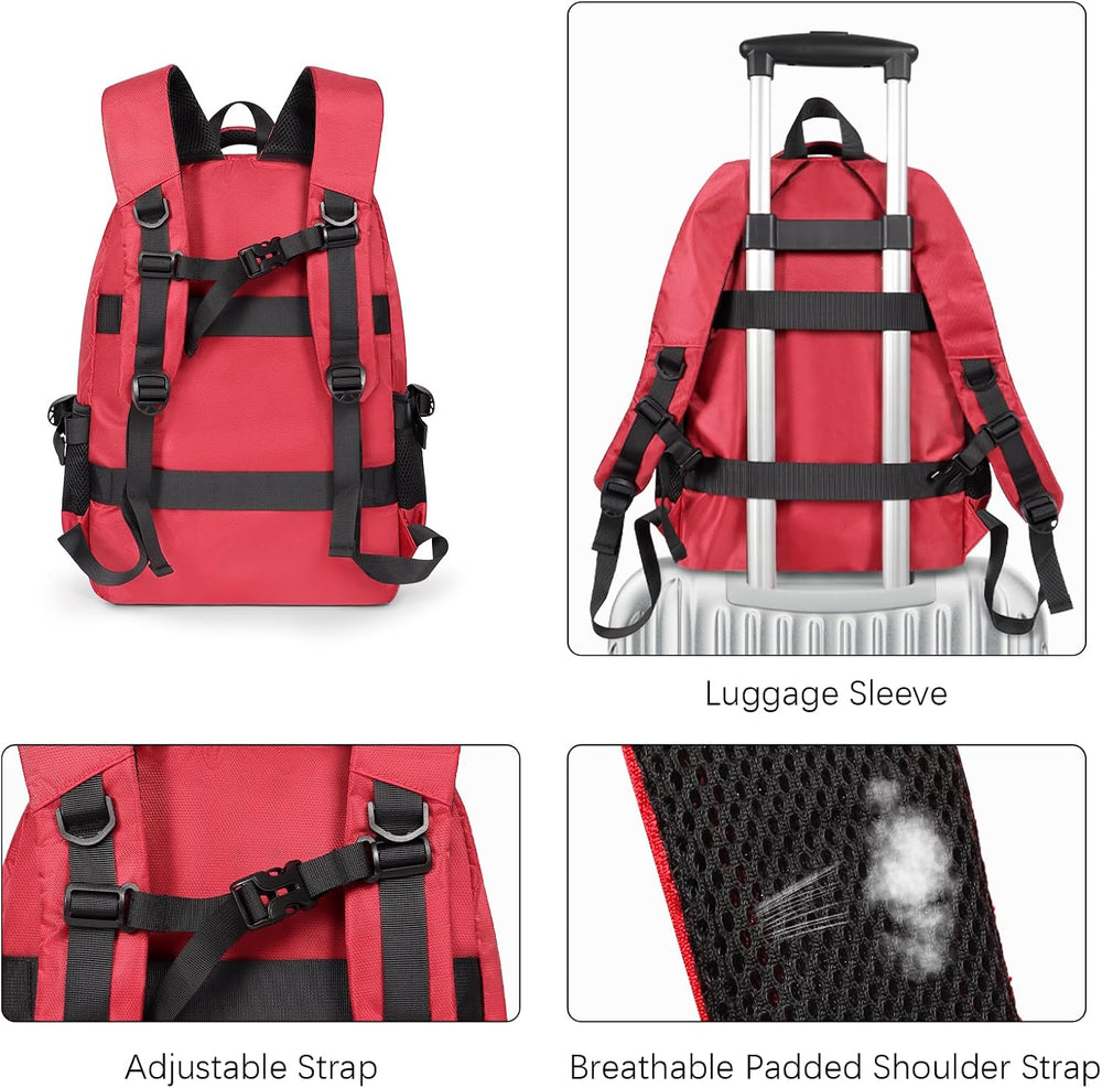 Gatycallaty First Aid Backpack Emergency Medicine Bag Empty Survival Trauma B...