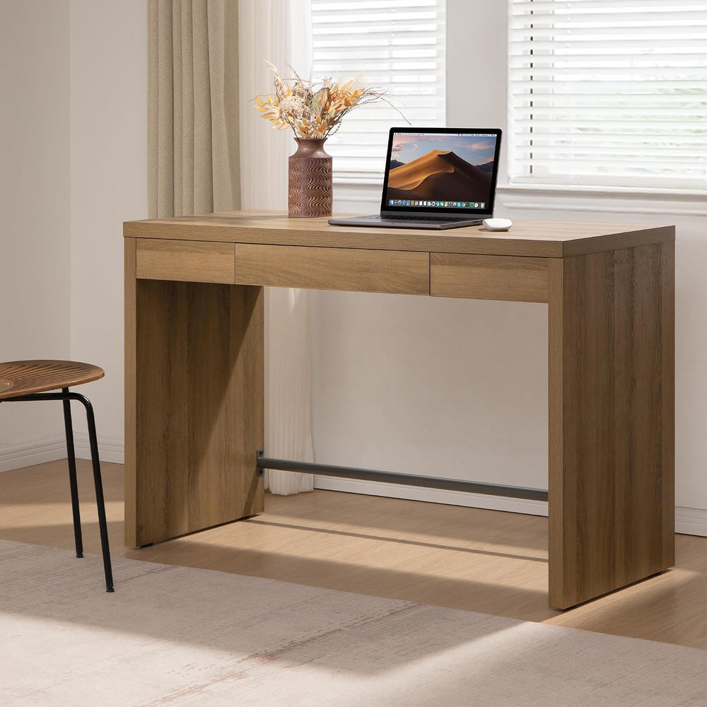 SICOTAS 47-Inch Computer Desk, Home Office Desk Writing Desk with Drawer