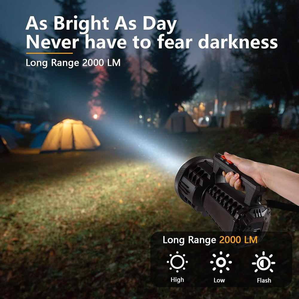 VAVOFO 2000LM 10000mAh Rechargeable LED Lantern, Camping Essentials Flashligh...