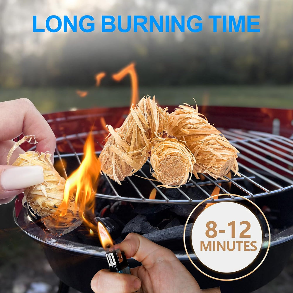 150 PCS Fire Starters for Fireplace Waterproof