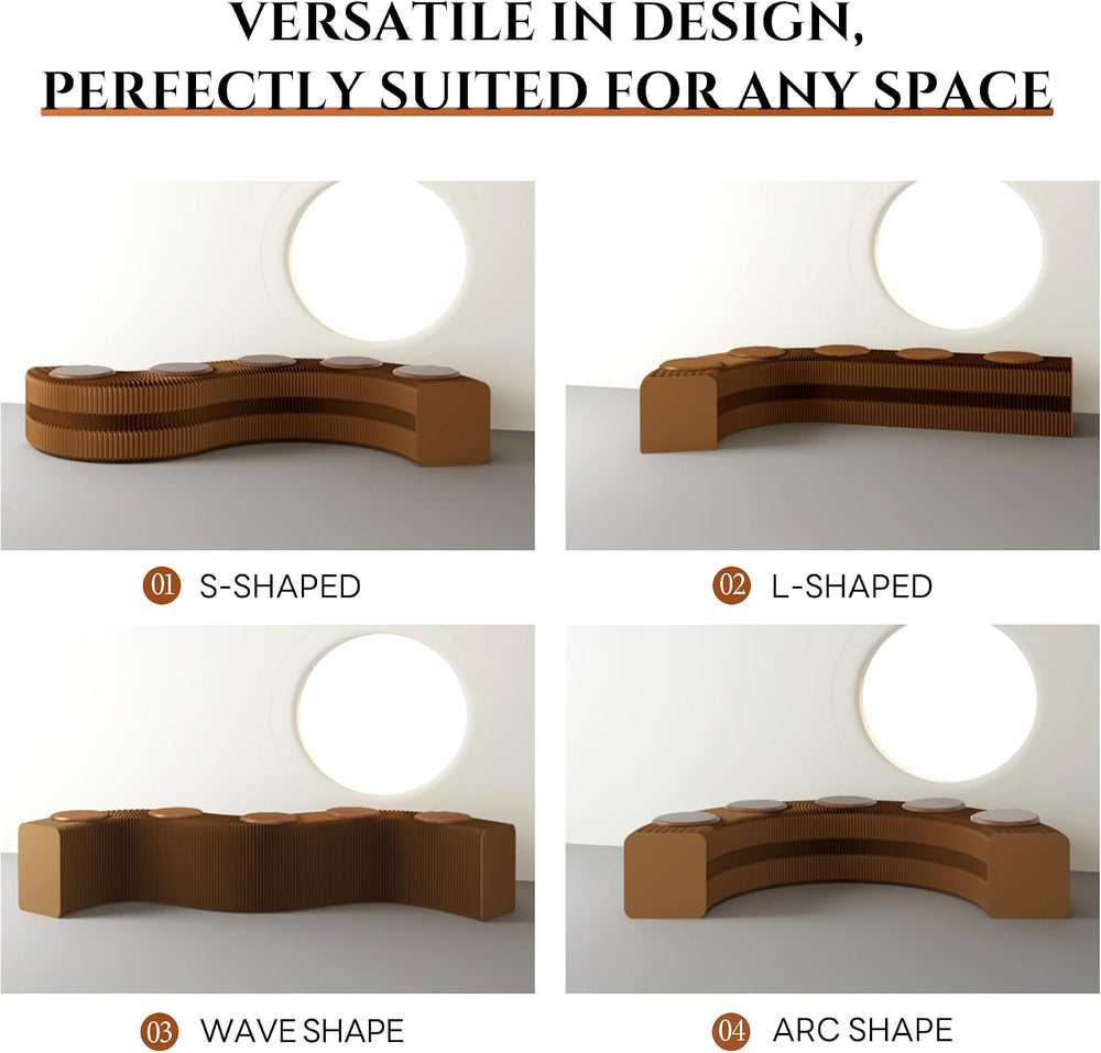 Portable Accordion Folding Hook Made of Cardboard - High-Strength Side Table ...
