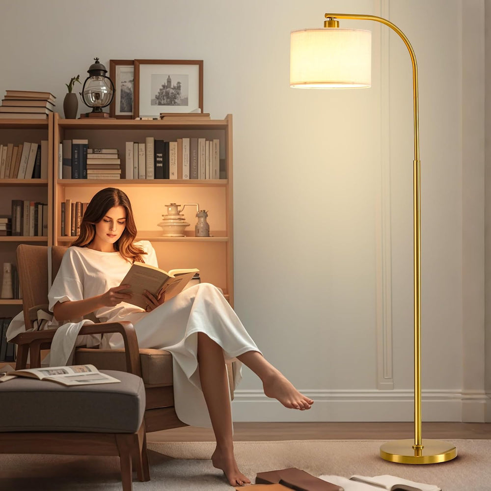Floor Lamp for Living Room with Remote,Dimmable Tall Standing Lamps,Modern Fl...