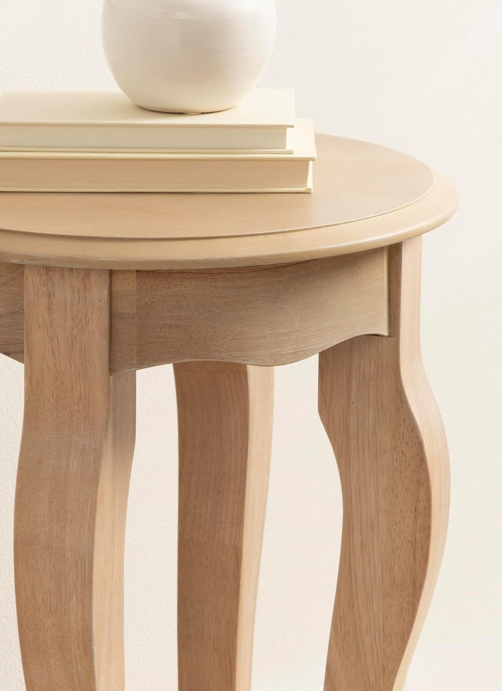 Kate and Laurel Sutherlin Vintage Tiered Round Side Table, 16 x 16 x 25, Ligh...