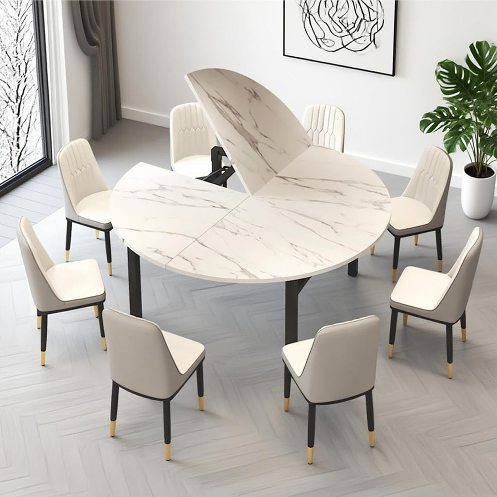 Big Foldable Round Table Tops only Extender, Large Round Folding Tabletop Ext...