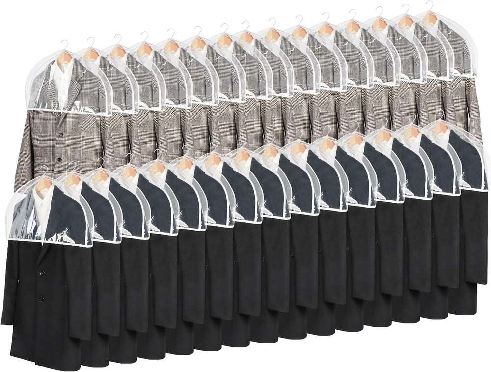 Zilink Shoulder Covers for Clothes Clothes Dust Cover Protectors, 30 Pack | 2...