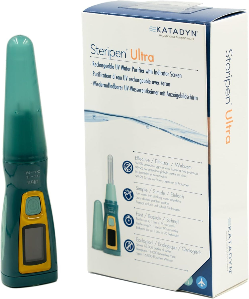 SteriPen Ultra UV Water Purifier, USB Rechargeable