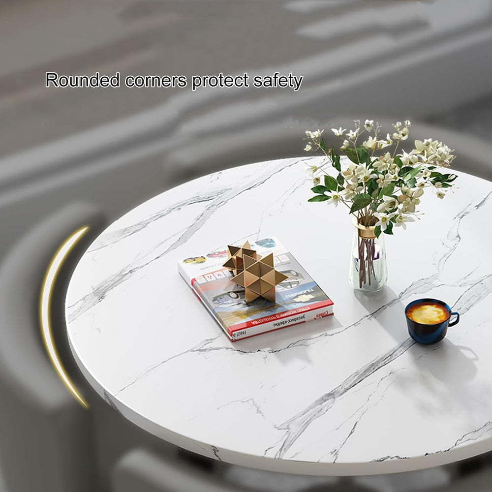 Office Reception Room Club Table and Chair Set, Home Living Room Kitchen Leis...