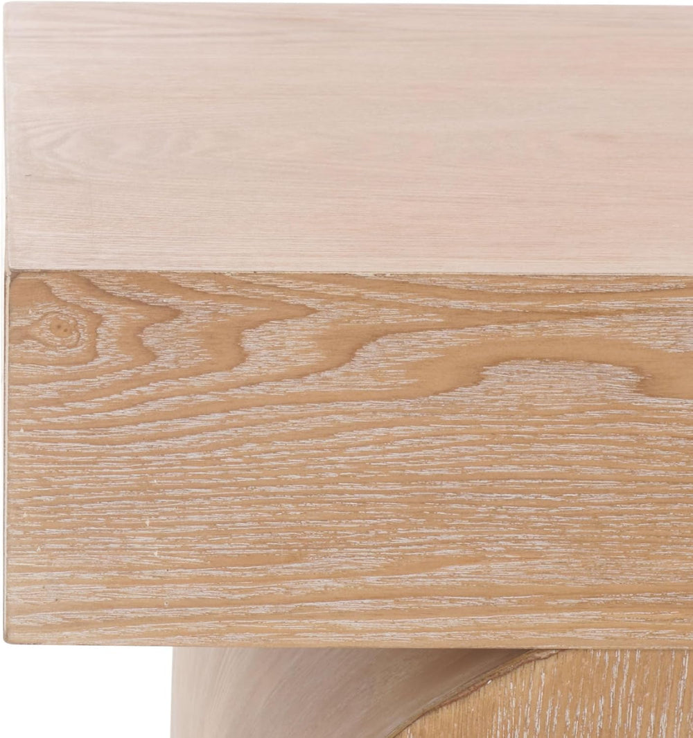 SAFAVIEH Home Collection Hanra Modern Bleached White Bench