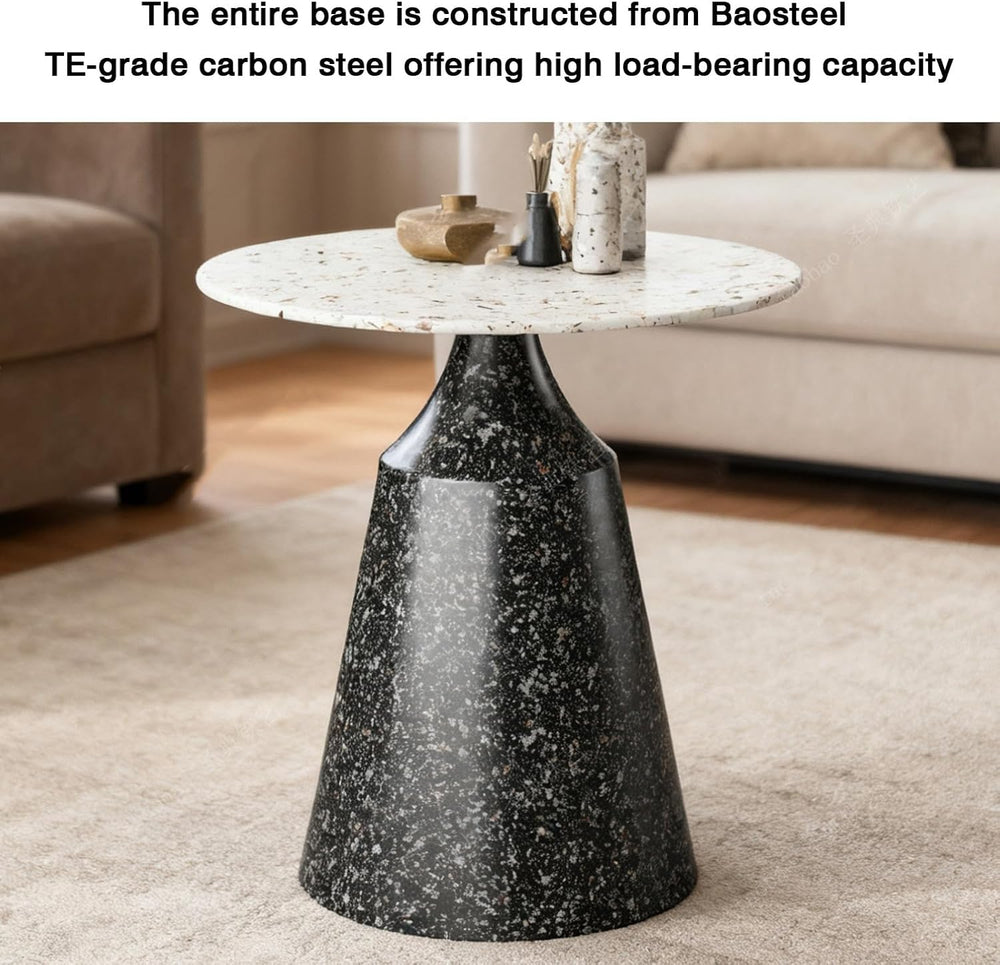 Bedside Table, Living Room Side Table or Corner Table, Small Balcony Table, S...