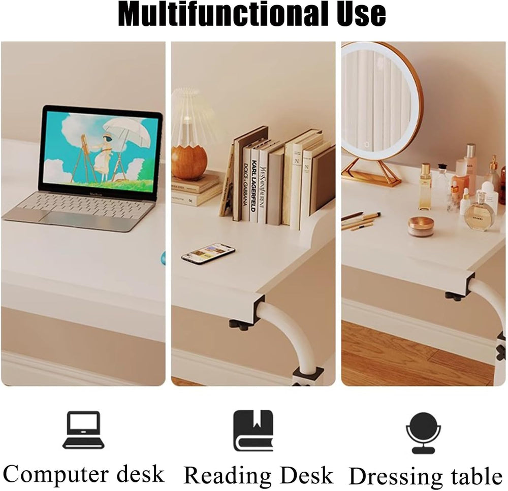 Adjustable Overbed Table - Height Length Adjustable Medical Overbed Table,Que...
