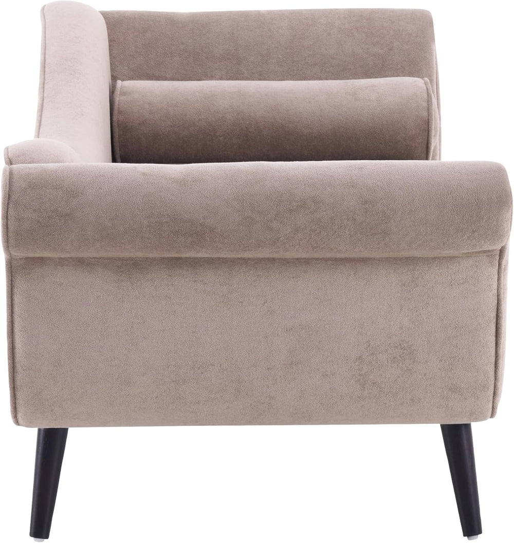 Christopher Knight Home Willer Velvet Upholstered Chaise Lounge Chair Indoor,...