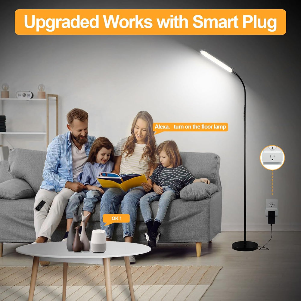 marctronic Floor Lamp, 18W 1800LM Super Bright LED Floor Lamp with Remote &am...